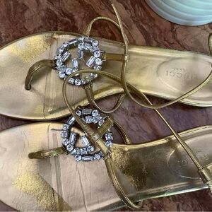 Gucci Swarovski Crystal sandals